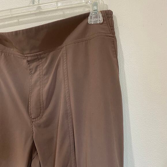 Athleta Chelsea Utility Joggers Mineral Brown Size 6 - Picture 8 of 12